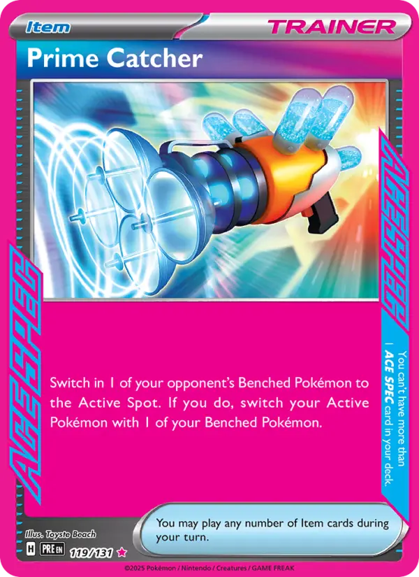 Prime Catcher, Prismatic Evolutions 119