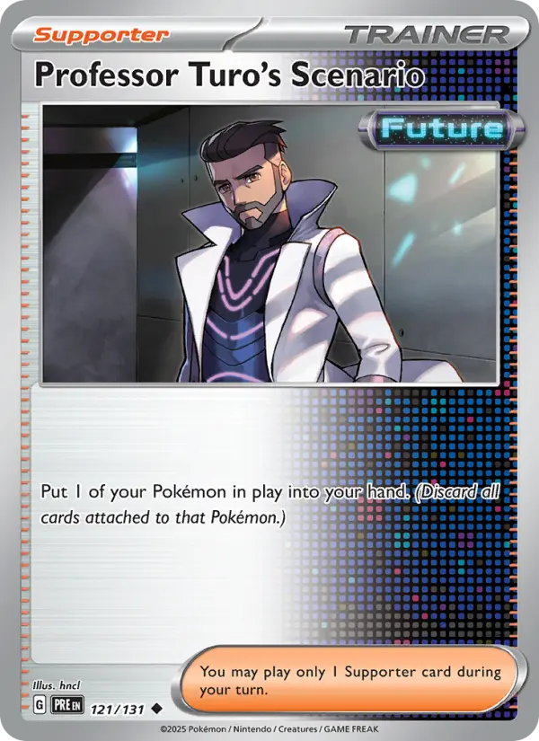 Professor Turo's Scenario, Prismatic Evolutions 121