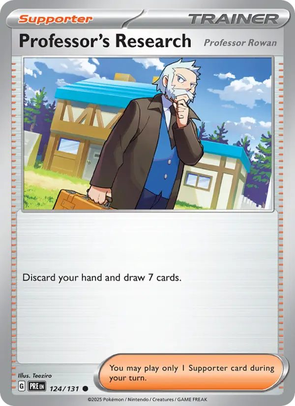 Professor's Research, Prismatic Evolutions 124