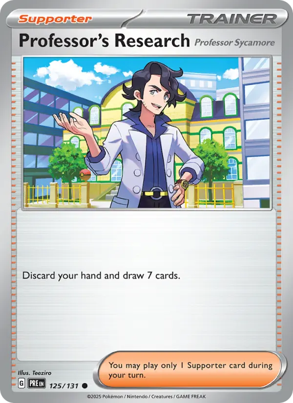 Professor's Research, Prismatic Evolutions 125