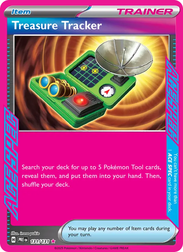 Treasure Tracker, Prismatic Evolutions 131