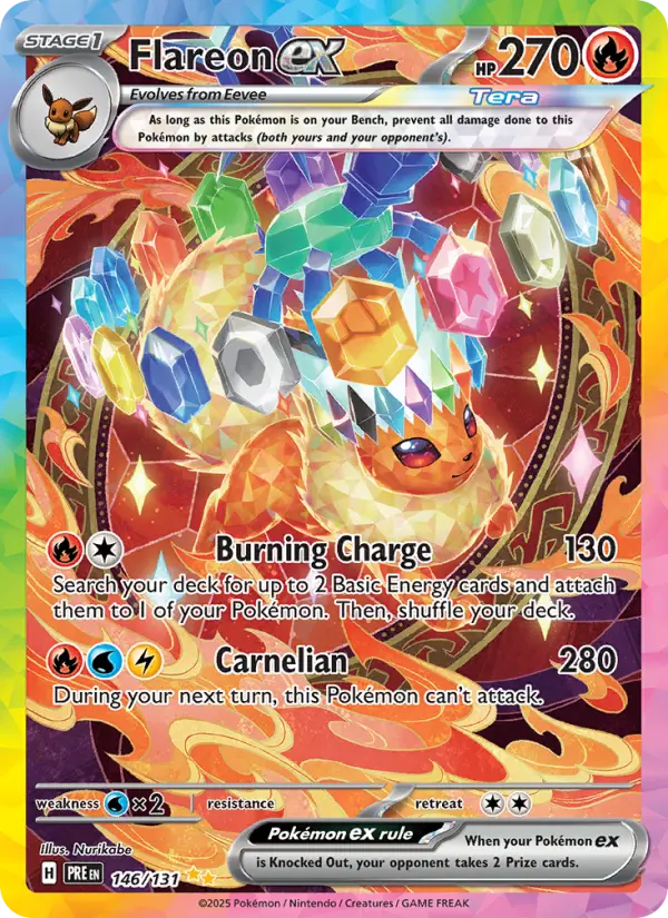 Flareon ex, Prismatic Evolutions 146