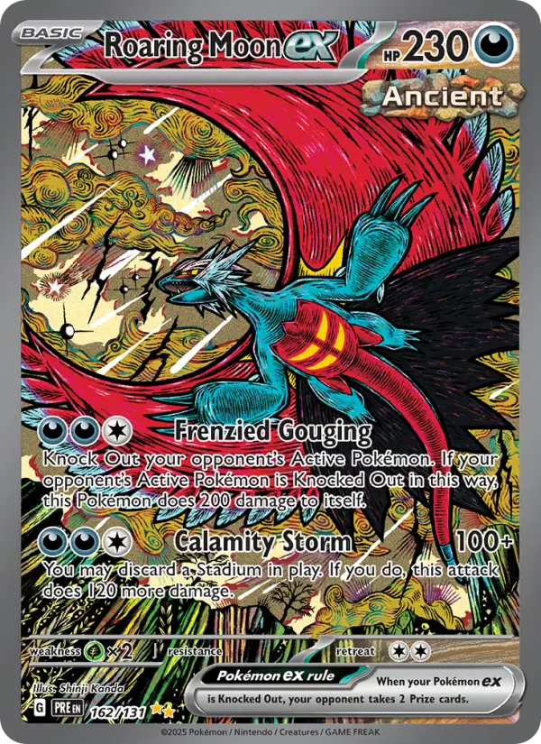 Roaring Moon ex, Prismatic Evolutions 162