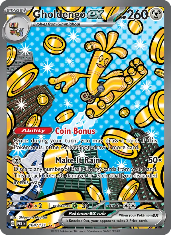 Gholdengo ex, Prismatic Evolutions 164