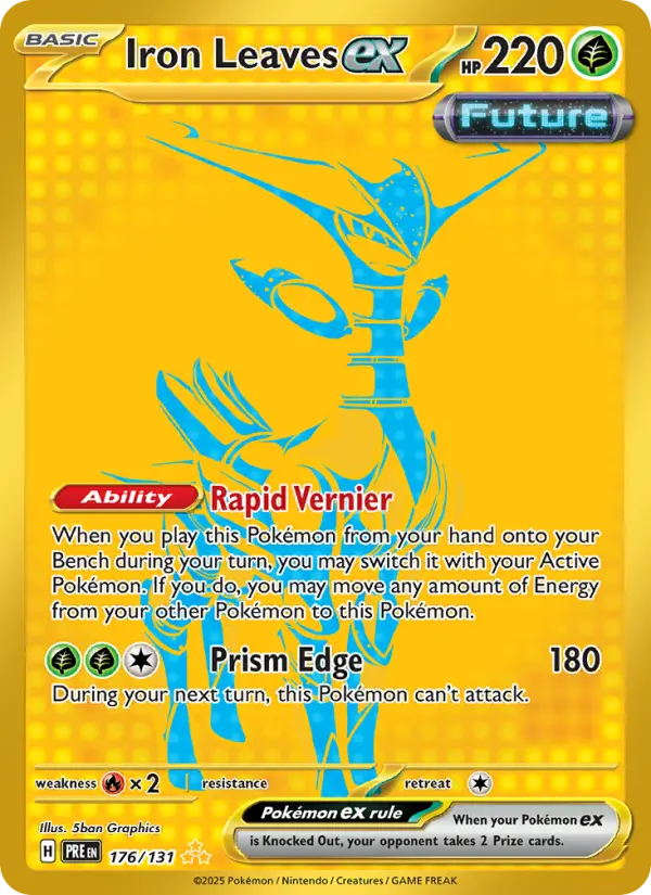 Iron Leaves ex, Prismatic Evolutions 176