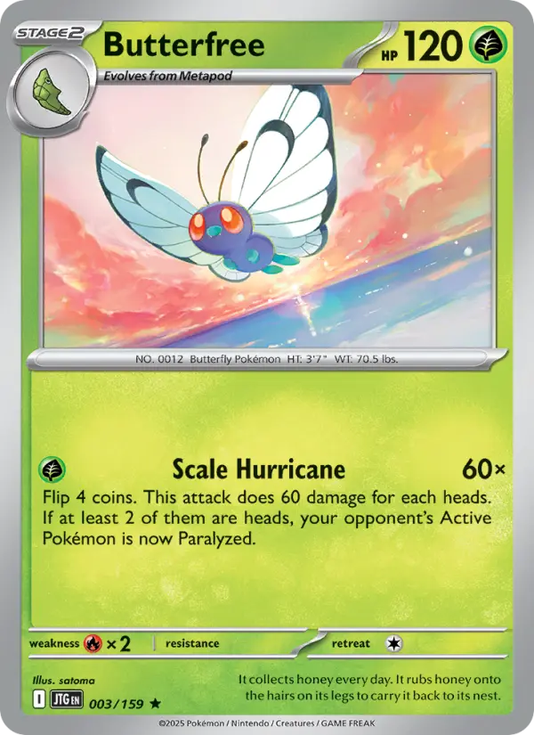 Butterfree, Journey Together 003