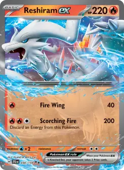 Reshiram ex, Journey Together 030