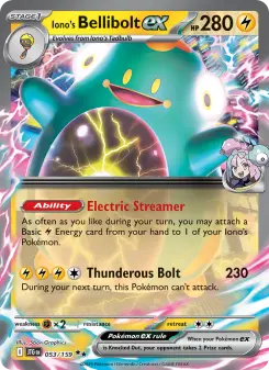 Iono's Bellibolt ex, Journey Together 053