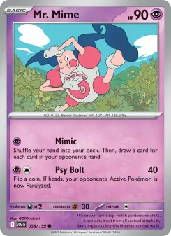 Mr. Mime, Journey Together 058