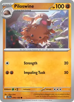 Piloswine, Journey Together 078
