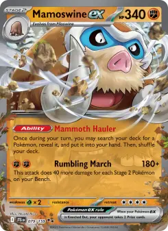 Mamoswine ex, Journey Together 079