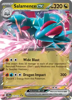 Salamence ex, Journey Together 114