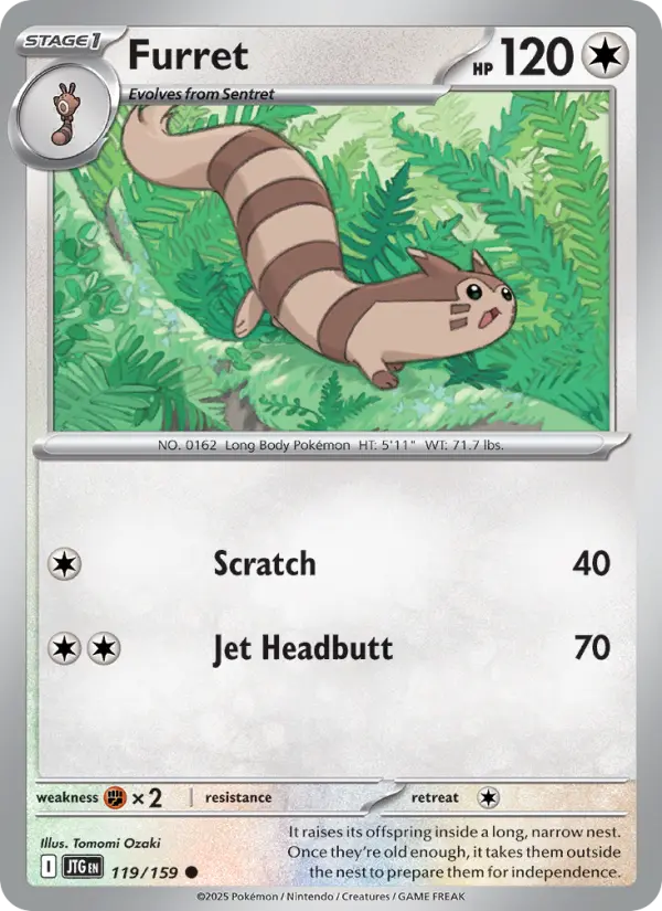 Furret, Journey Together 119