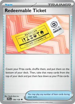 Redeemable Ticket, Journey Together 156