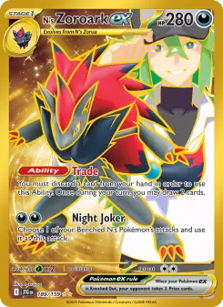 N's Zoroark ex, Journey Together 189