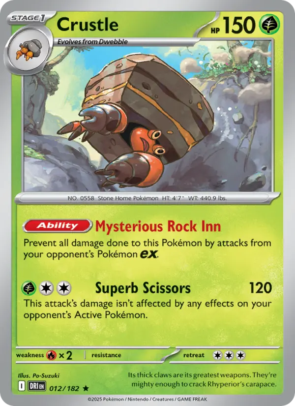 Crustle, Destined Rivals 012