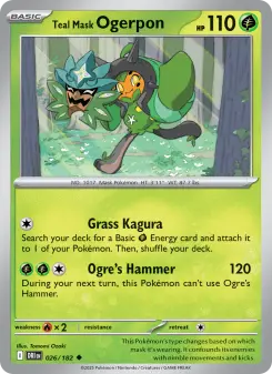 Teal Mask Ogerpon, Destined Rivals 026