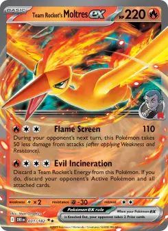 Team Rocket's Moltres ex, Destined Rivals 031