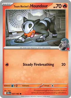 Team Rocket's Houndour, Destined Rivals 037