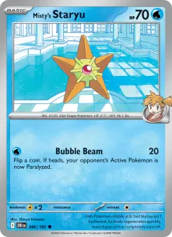 Misty's Staryu, Destined Rivals 046