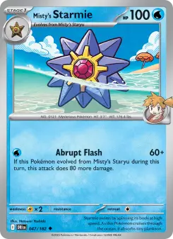 Misty's Starmie, Destined Rivals 047
