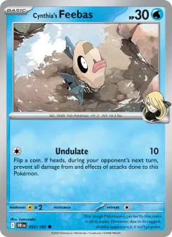Cynthia's Feebas, Destined Rivals 052