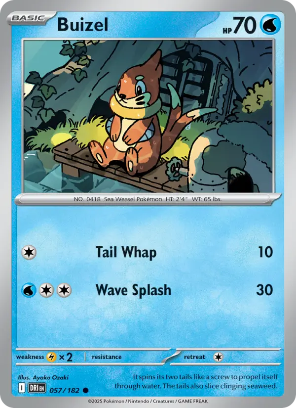 Buizel, Destined Rivals 057