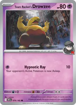 Team Rocket's Drowzee, Destined Rivals 079