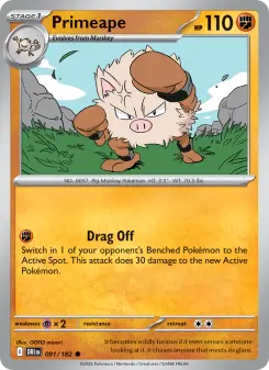 Primeape, Destined Rivals 091