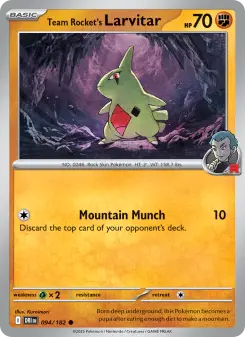 Team Rocket's Larvitar, Destined Rivals 094