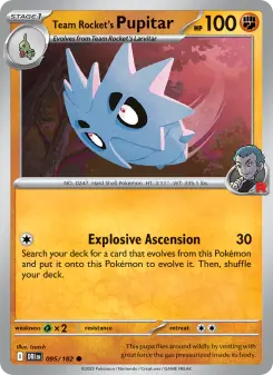 Team Rocket's Pupitar, Destined Rivals 095