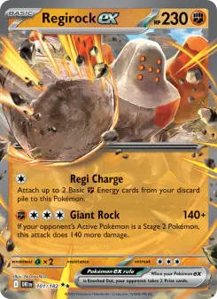 Regirock ex, Destined Rivals 101