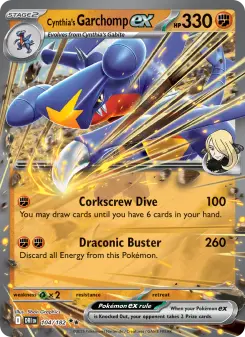 Cynthia's Garchomp ex, Destined Rivals 104