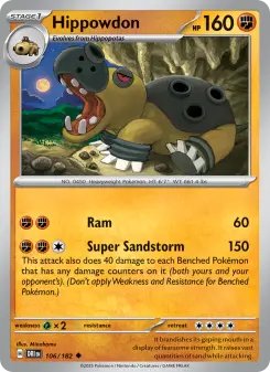 Hippowdon, Destined Rivals 106