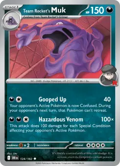 Team Rocket's Muk, Destined Rivals 124