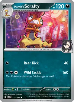 Marnie's Scrafty, Destined Rivals 133