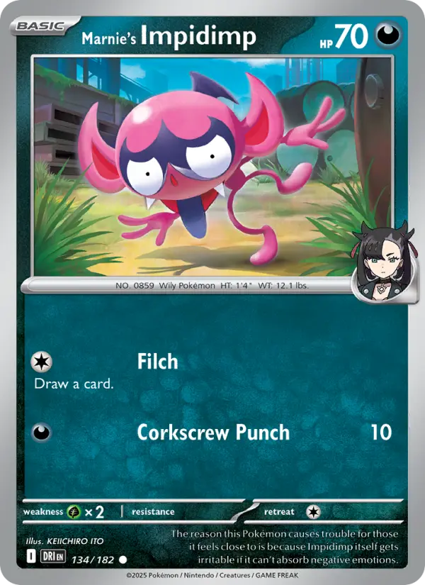 Marnie's Impidimp, Destined Rivals 134