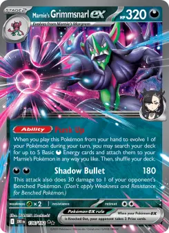 Marnie's Grimmsnarl ex, Destined Rivals 136