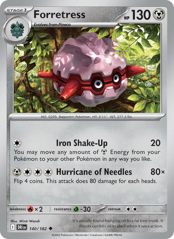 Forretress, Destined Rivals 140