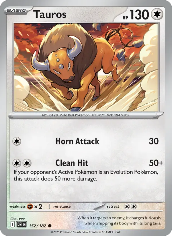 Tauros, Destined Rivals 152