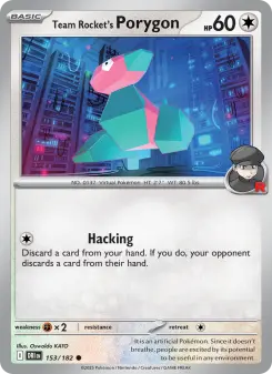 Team Rocket's Porygon, Destined Rivals 153
