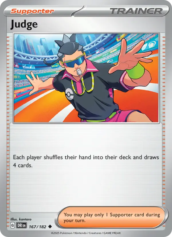 Judge, Destined Rivals 167