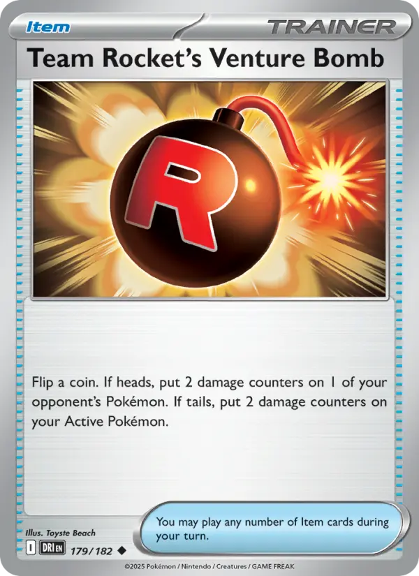 Team Rocket's Venture Bomb, Destined Rivals 179