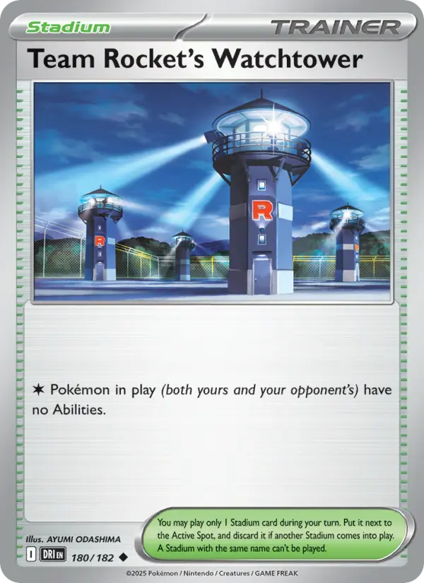 Team Rocket's Watchtower, Destined Rivals 180