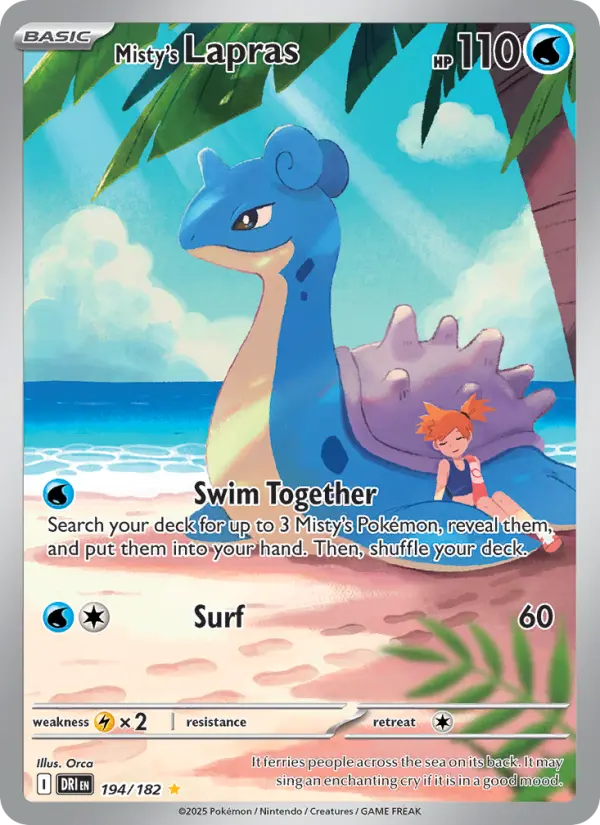 Misty's Lapras, Destined Rivals 194