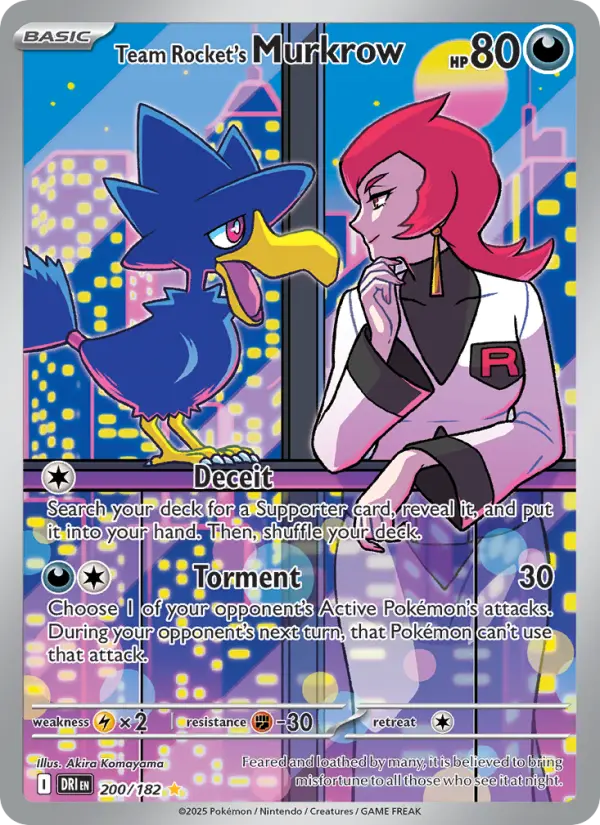 Team Rocket's Murkrow, Destined Rivals 200