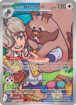 Arven's Greedent, Destined Rivals 205