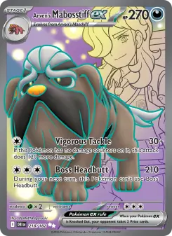 Arven's Mabosstiff ex, Destined Rivals 218