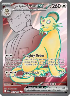 Team Rocket's Persian ex, Destined Rivals 219