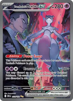 Team Rocket's Mewtwo ex, Destined Rivals 231